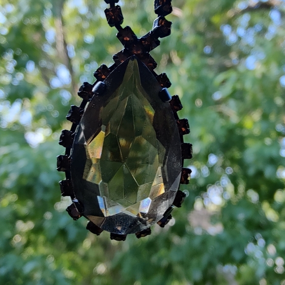 ✨ Stunning smokey quartz drop pendant necklace - Picture 7 of 9